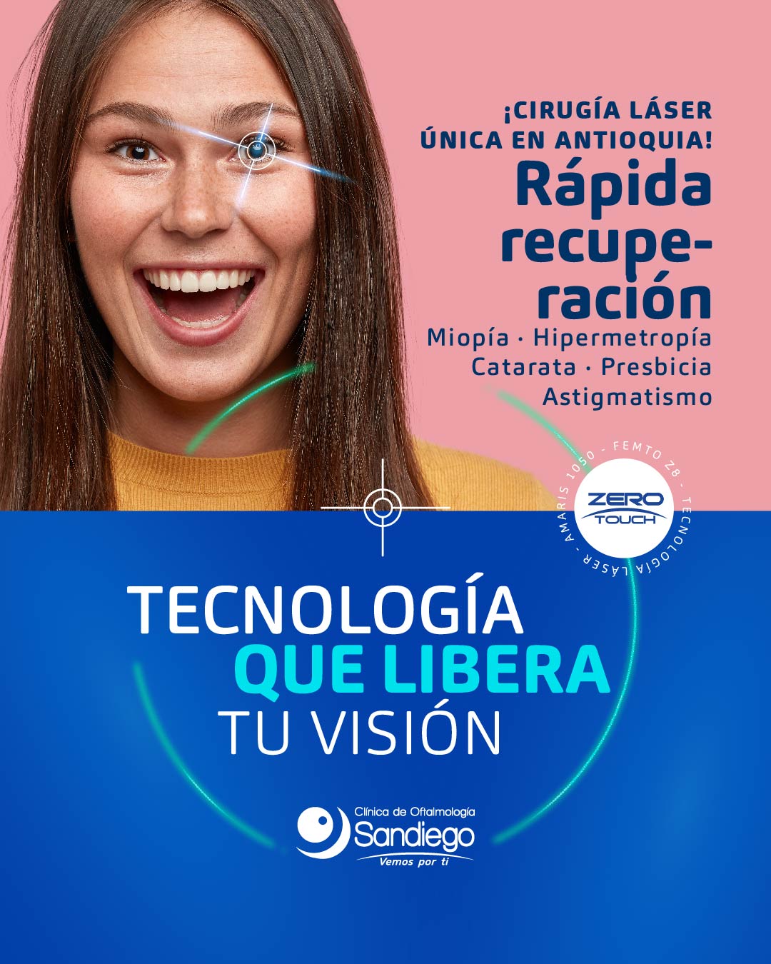 Clínica Oftalmología — Cirugía láser